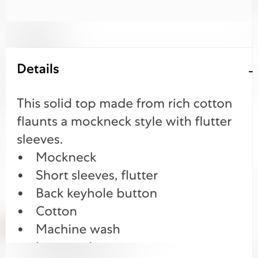 JOE'S JEANS Gauze Flutter Sleeve Apricot Top - Picture 8 of 9